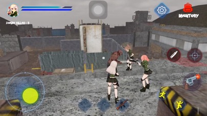Anime Zombie Hunter Shooter 3D Screenshot
