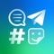 Icon Telegram, Dual Chat Messenger