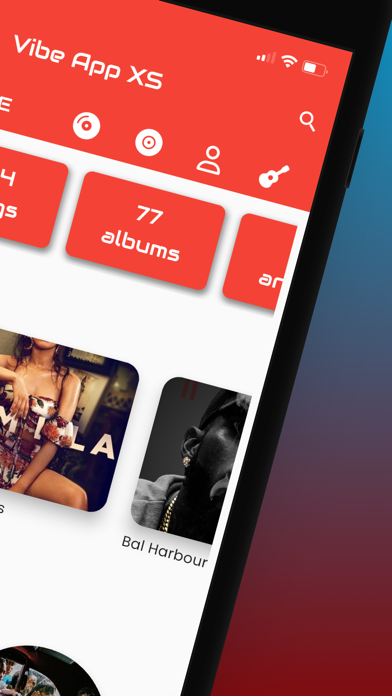 Vibe App XS - Music Player Screenshot