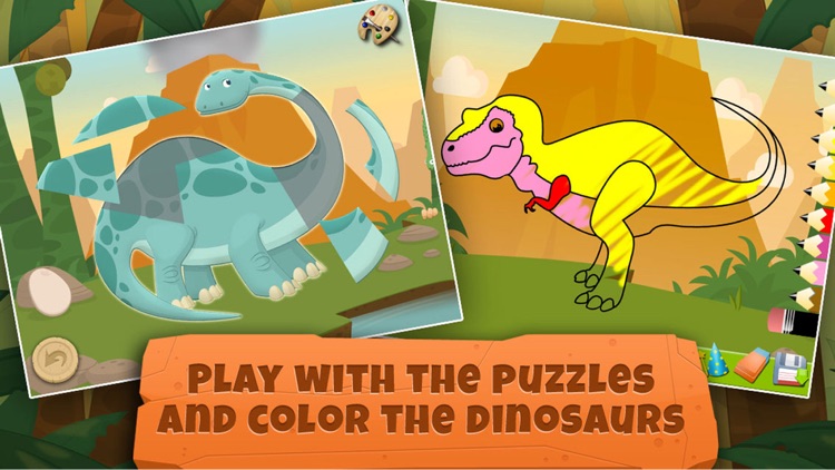 Dino Game for Kids - Jurassic screenshot-4