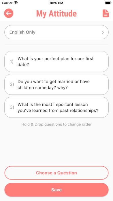 Ansxer - Attitude & NFT Dating Screenshot