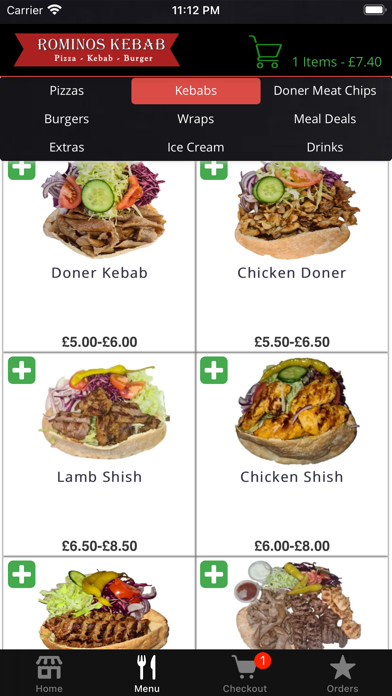 Rominos Kebab Pizza Screenshot