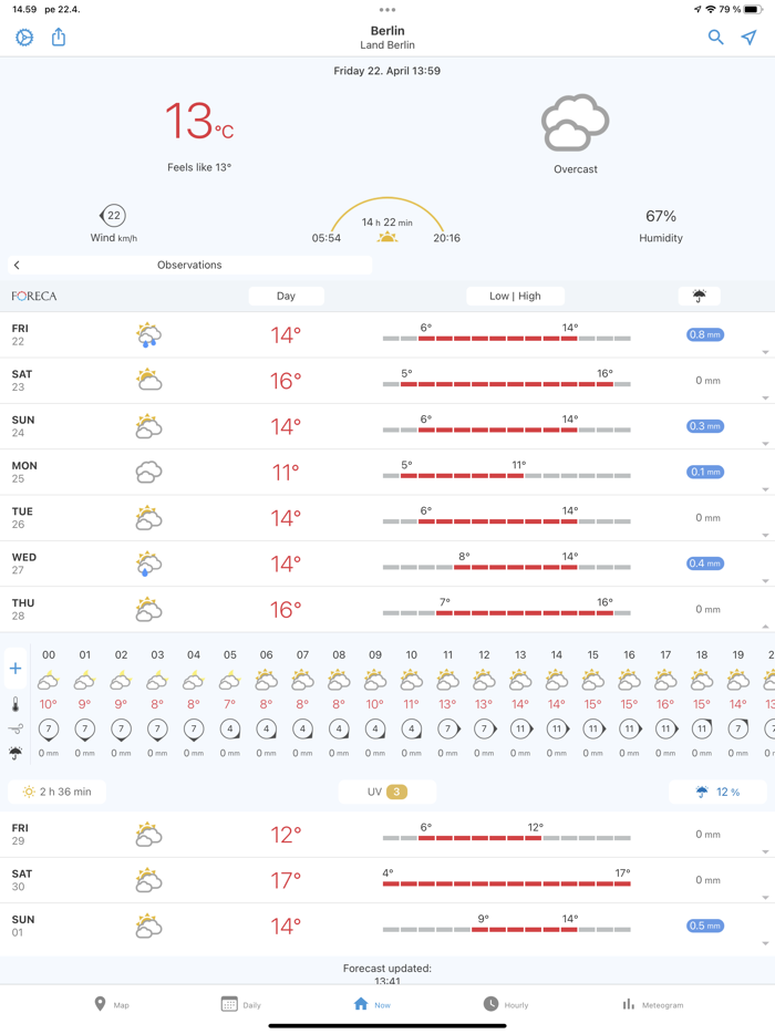 Foreca Weather and Radar