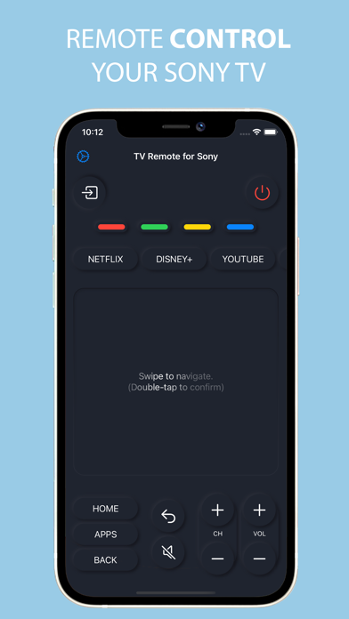 TV Remote for Sony TV Screenshot