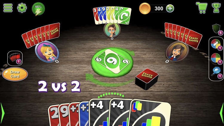 Crazy Eights 3D screenshot-4