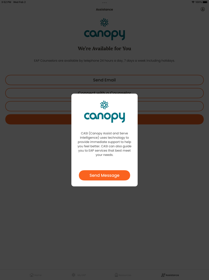 Canopy EAP
