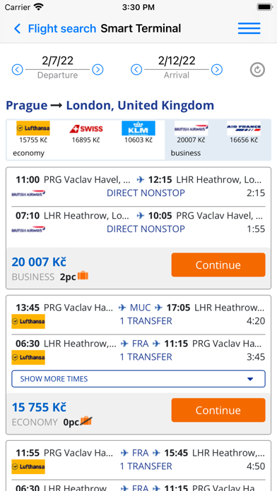 AirTickets: Quick Booking Screenshot
