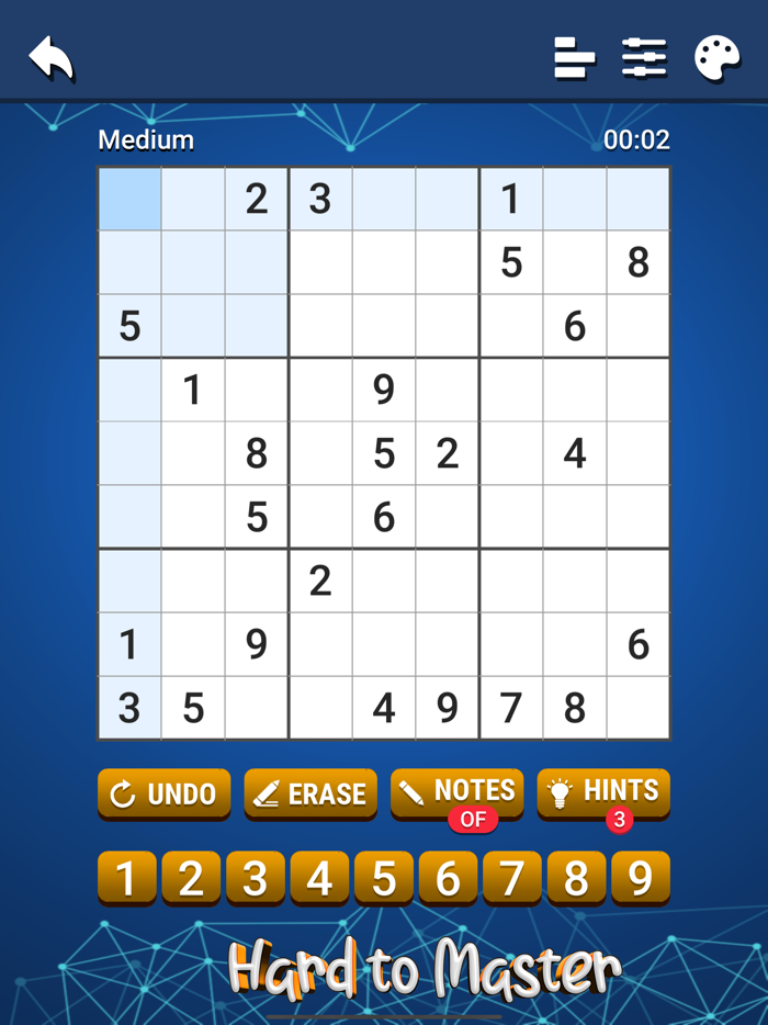 SODUku Classic Sudoku Puzzle