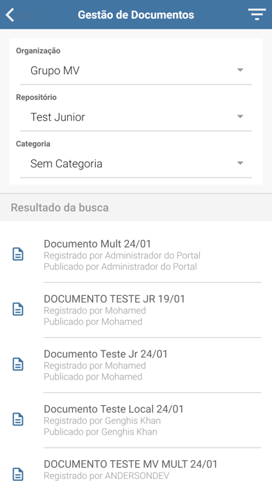 MV Gestão Estratégica e Qualid Screenshot