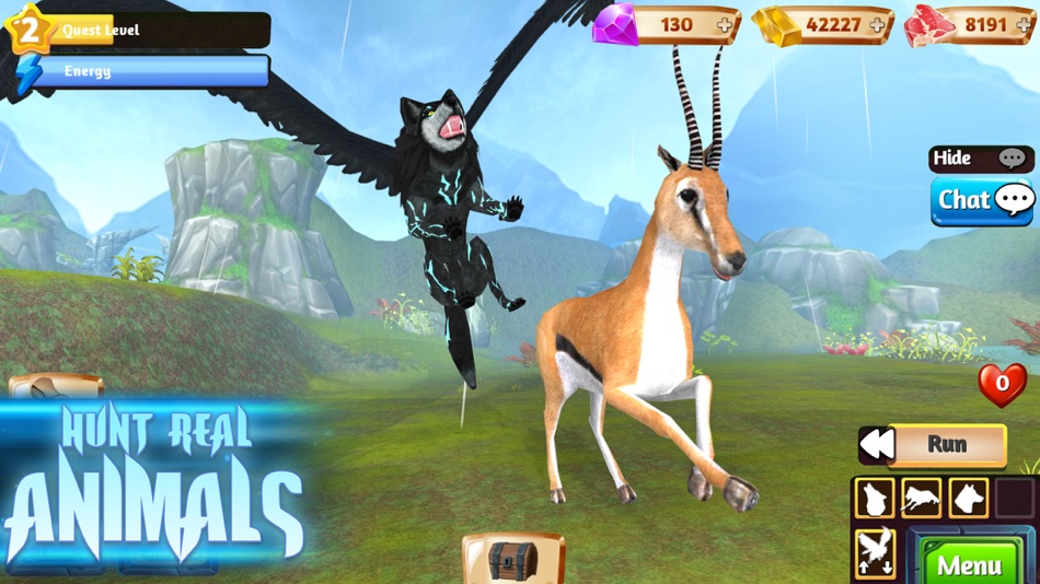 #8. Wolf: The Evolution Online (iOS) 由: AppForge Inc.