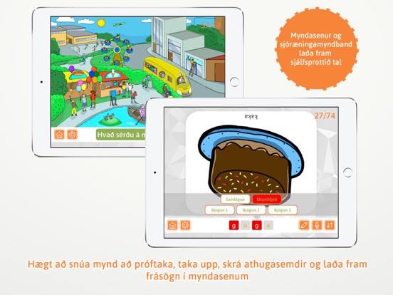 Screenshot #4 for Íslenski málhljóðamælirinn