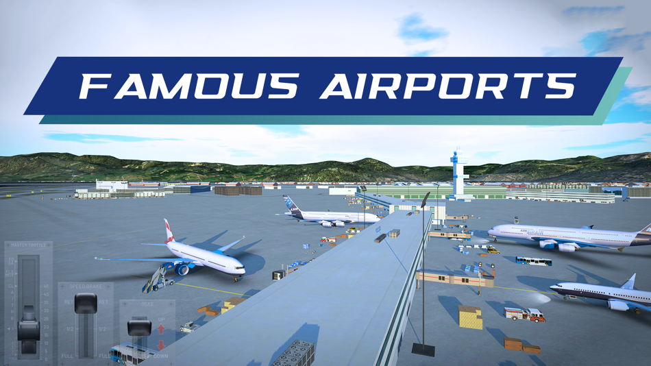 #6. Flight Simulator: Plane Game (iOS) 由: Sir Studios