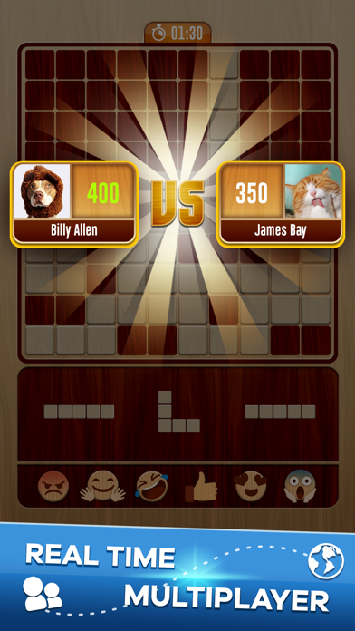 Woody Battle Block Puzzle Dual screenshot 4