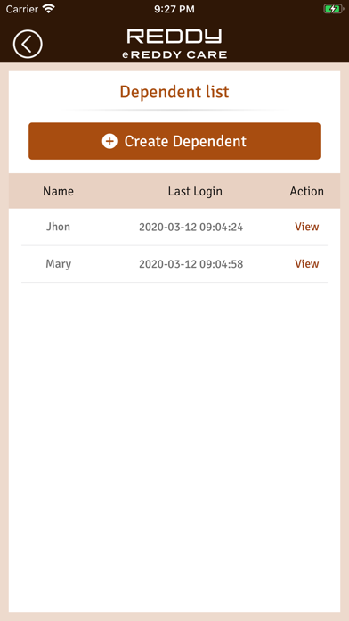 eREDDY CARE Screenshot