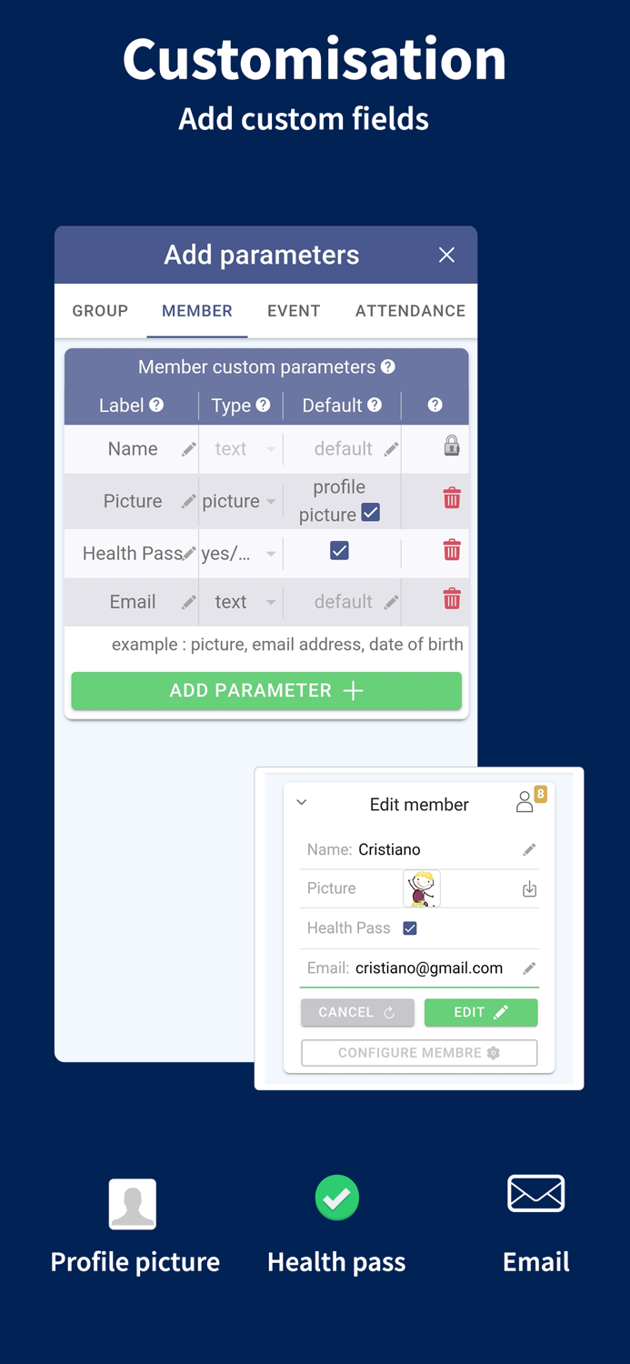 Attendy - Attendance register