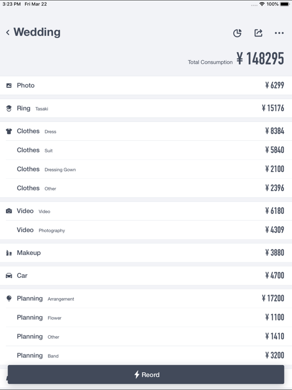 Screenshot #5 pour Flash Ledger - Expense Tracker