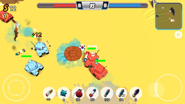 Mini Tank- Hit,Shoot,Action screenshot-3