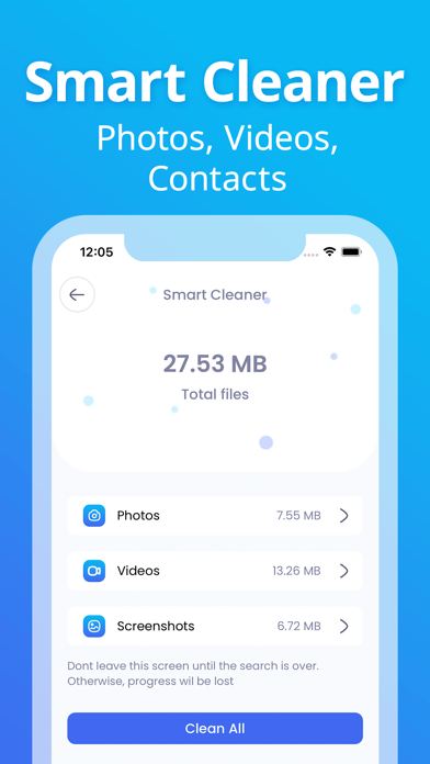 Cleanup Phone Storage Cleaner Screenshot