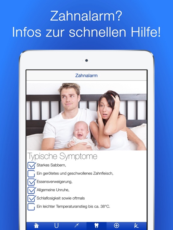 Babygesundheit Checklisten iPad screenshot