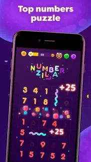 numberzilla: number match game iphone screenshot 2