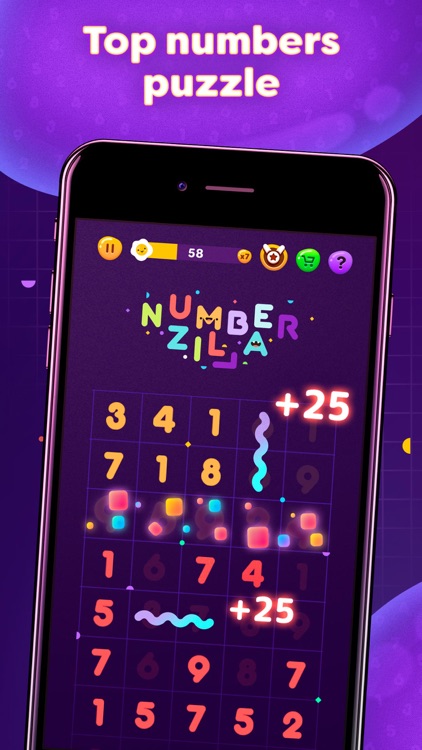 Numberzilla: Number Match Game