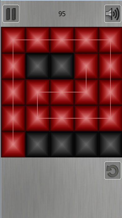 ZigZag Puzzle. Red and blackのおすすめ画像2
