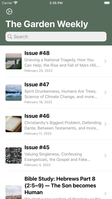 The Garden Weekly Screenshot