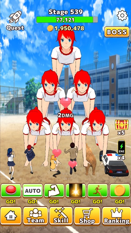 Incremental school tap battle screenshot-3