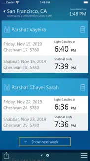 How to cancel & delete shabbat & holiday times 2