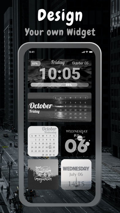 DIY Widgets: Color Lock Screenのおすすめ画像9