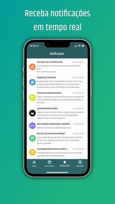 InovAtiva - Eventos e Conexões Screenshot