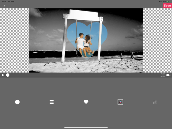 Screenshot #4 pour MovStash - Blur Video Editor