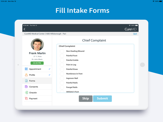 CureMD KIOSK iPad screenshot 6 - Medical app