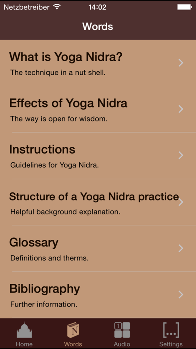 Yoga Nidra Screenshot