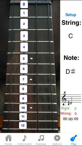 Game screenshot Ukulele Fretboard Addict Lite apk