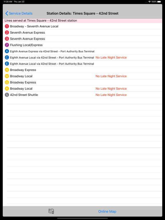 New York Subway Route Plannerのおすすめ画像4