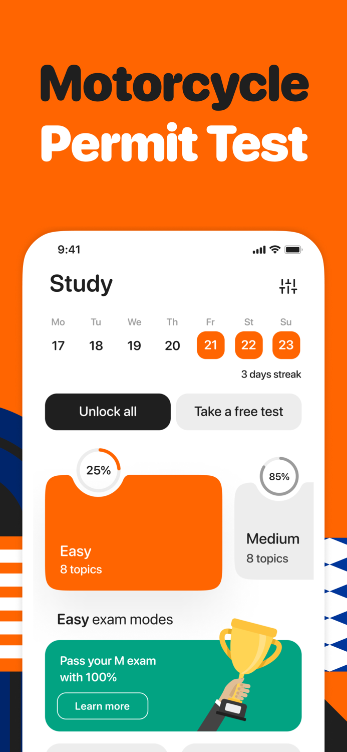 Motorcycle License Test Prep