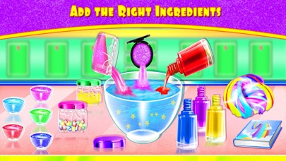 Slime Makeup Mixing Game Screenshot