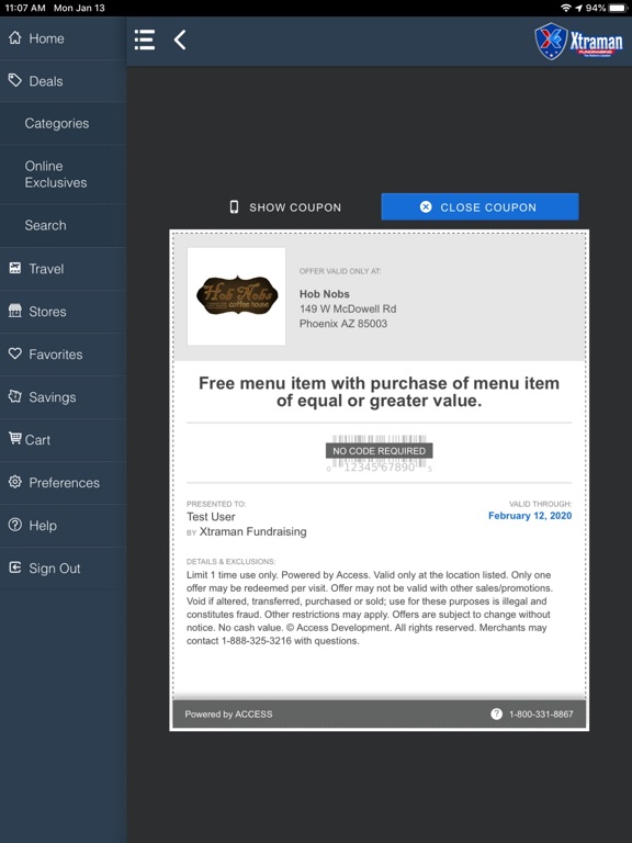 Screenshot #6 pour Xtraman Mobile Savings
