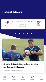 Rugby Xplorer screenshot