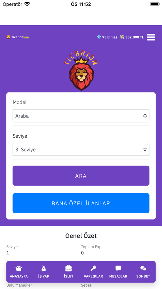 #1. Ticarion (iOS) 由: Enes Gl