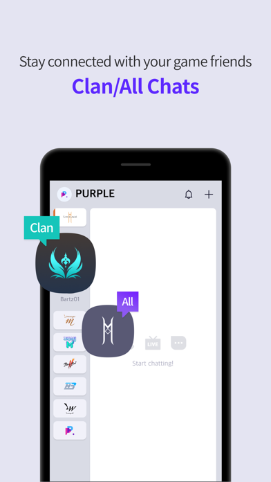 PURPLE: Play, Chat, and Stream screenshot 2