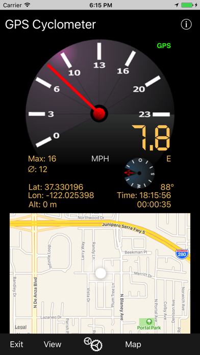 GPS Cyclometerのおすすめ画像1