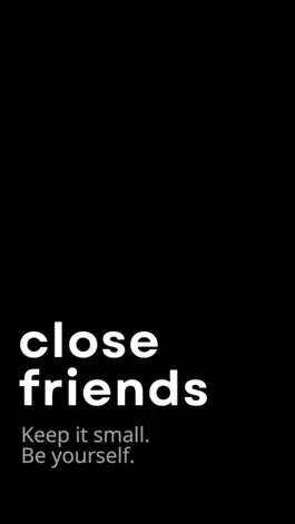 Game screenshot Close Friends: Keep It Small mod apk