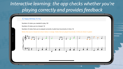 Screenshot #3 pour PianoTutor: jouer et apprendre