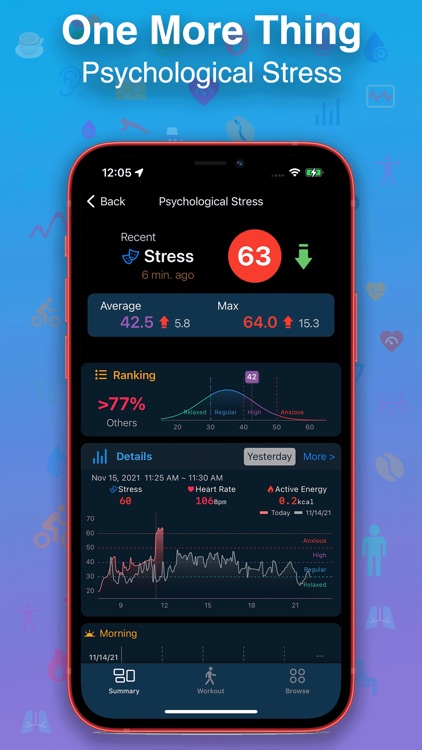Heart Rate & Stress Pro screenshot-3
