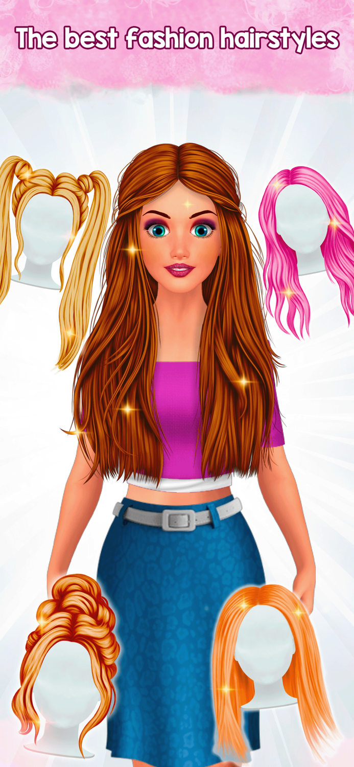 Dress up Dolls and Hair Salon
