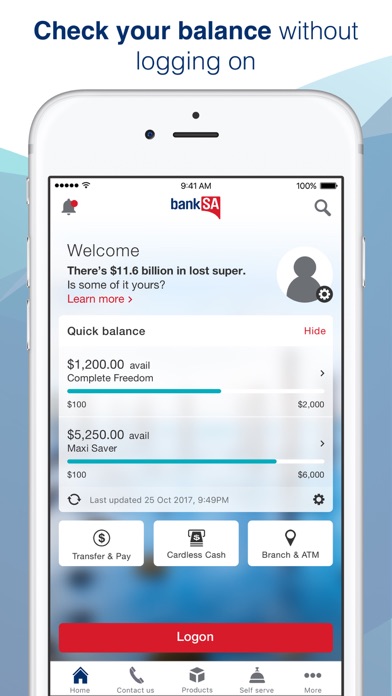 Screenshot #3 pour BankSA Mobile Banking