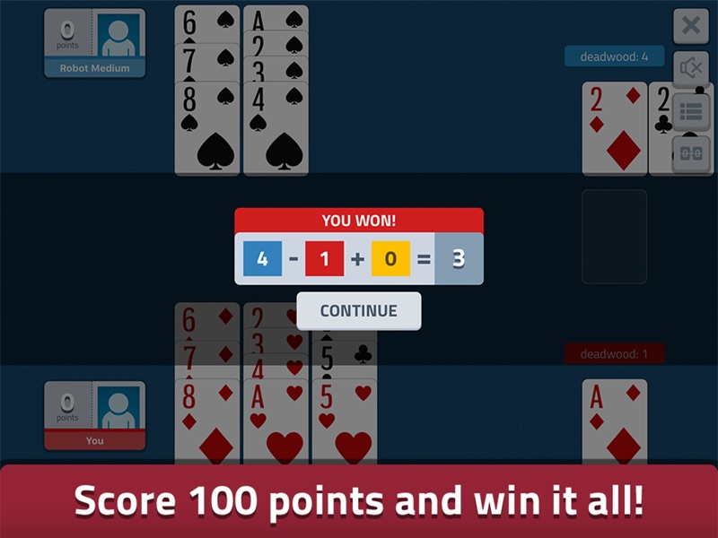 Gin Rummy - Classic Card Game screenshot 7