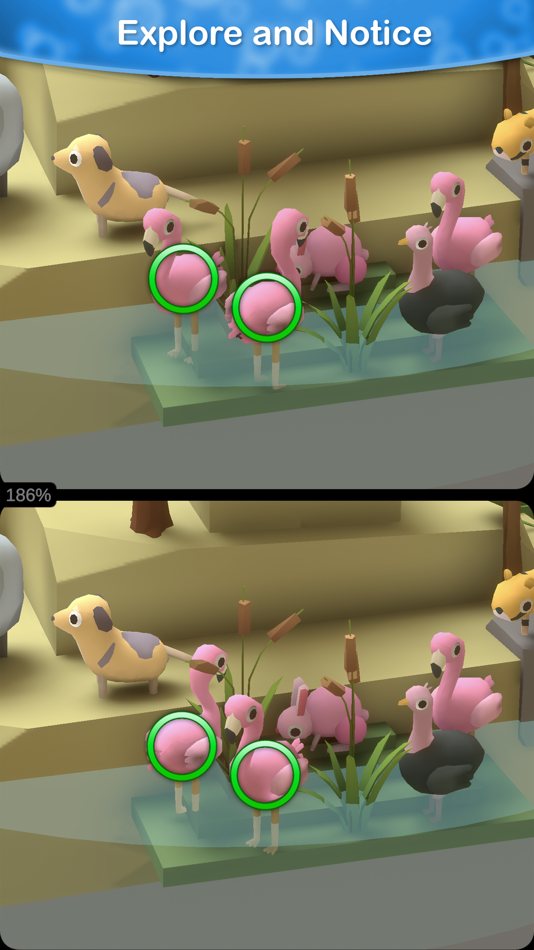 #4. Differences 3D (iOS) 由: ALIAKSEI MAS